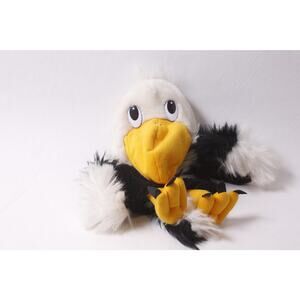 Geppeddo Bald Eagle Plush Hand Puppet Vintage Stuffed Animal ~ 260304-WH 1028